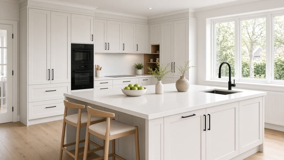 Modern new-build kitchen